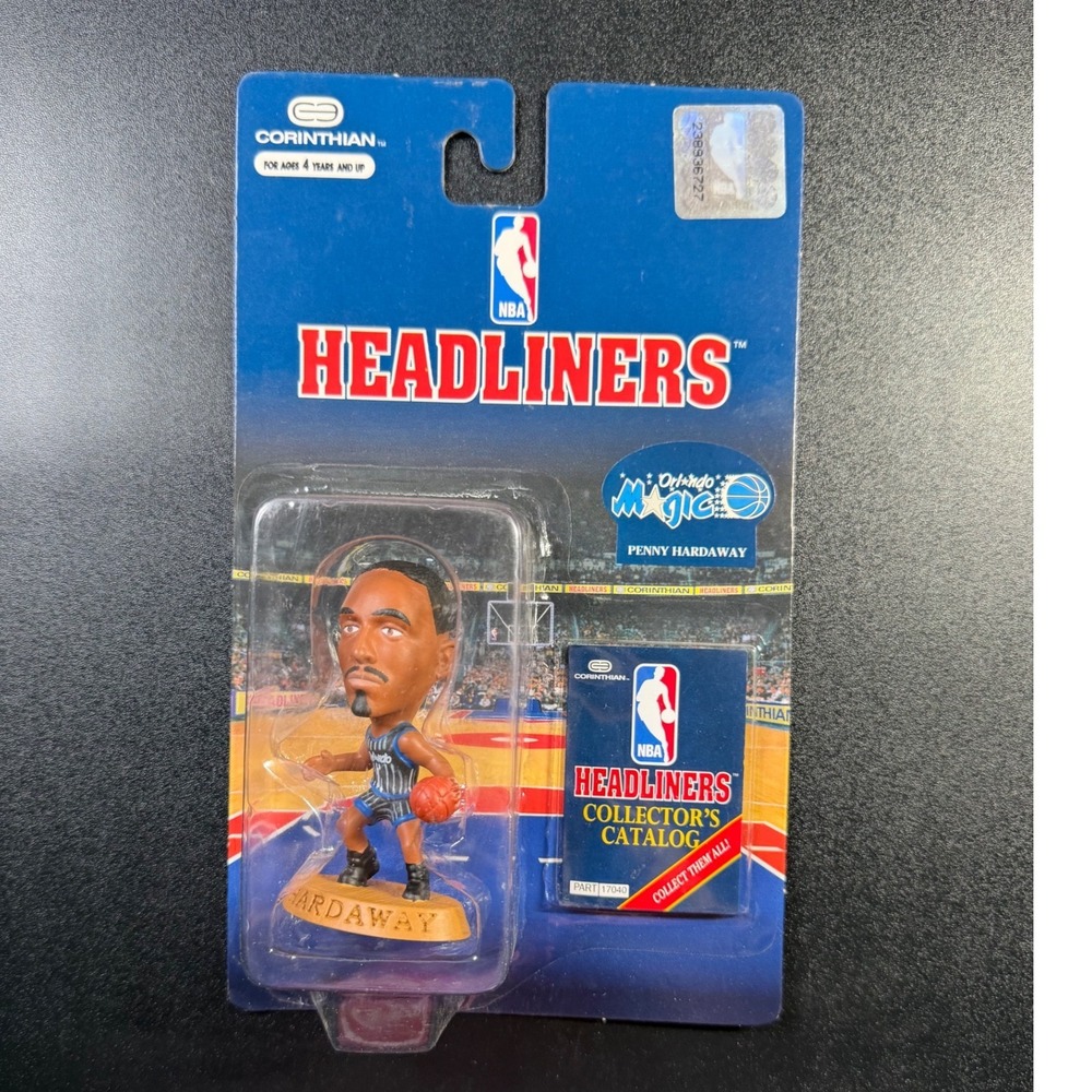 1996 Corinthian NBA Headliners Penny Hardaway Orlando Magic Figure New NIP 02027